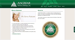 Desktop Screenshot of angmarmedical.com